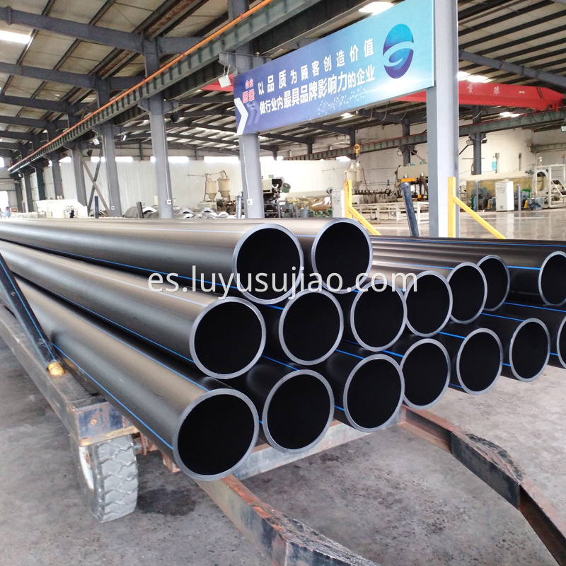 Black Color Plastic PE Pipe